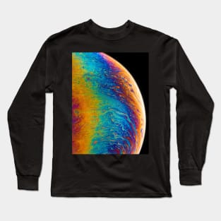 Moon Abstract Long Sleeve T-Shirt